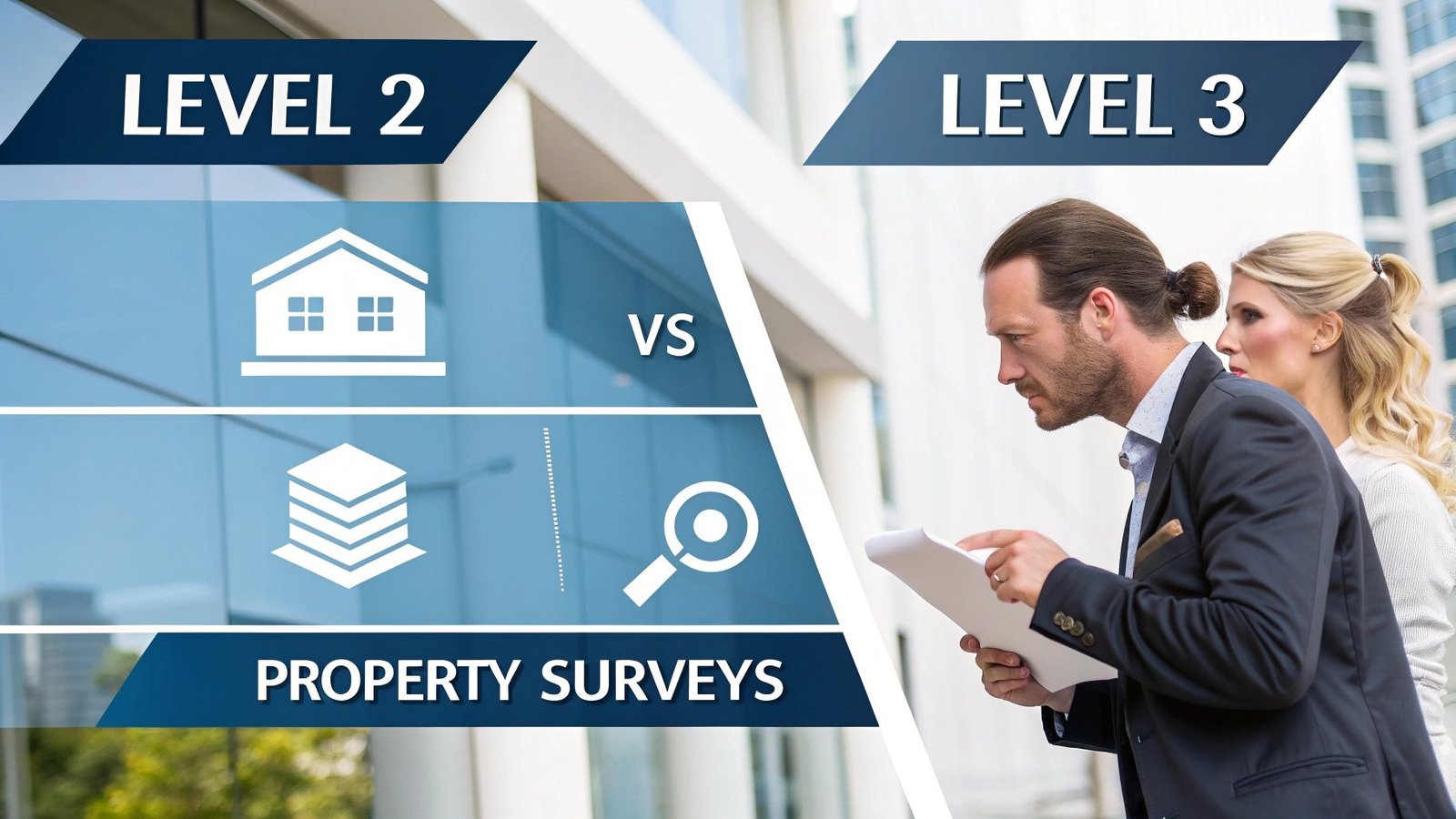 Level 2 vs Level 3 property surveys comparison