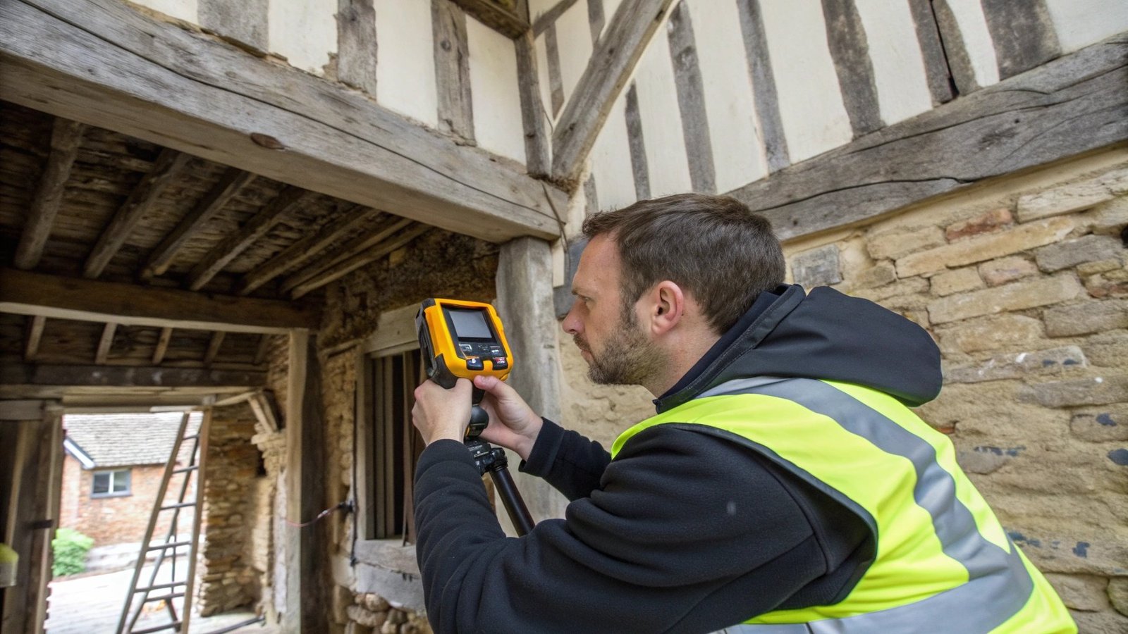 Level 3 building survey with thermal imaging in Yorkshire